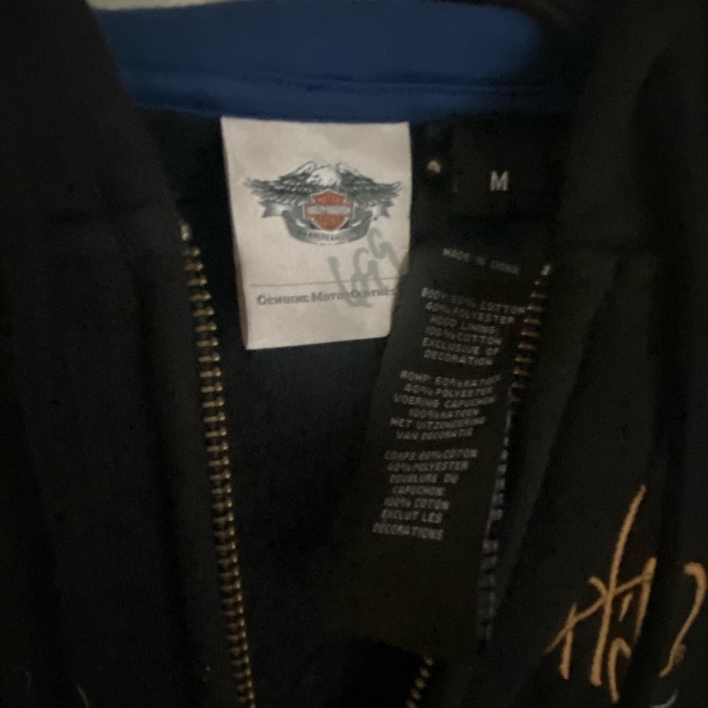 Women’s Harley Davidson Hoodie Jacket 115th Year - Picture 6 of 9